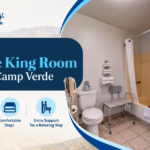 Accessible King room with king bed at SureStay Camp Verde, Arizona