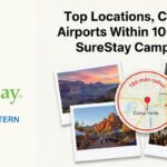 Top Locations, Cafes, and Airports Within 100 Miles of SureStay Camp Verde